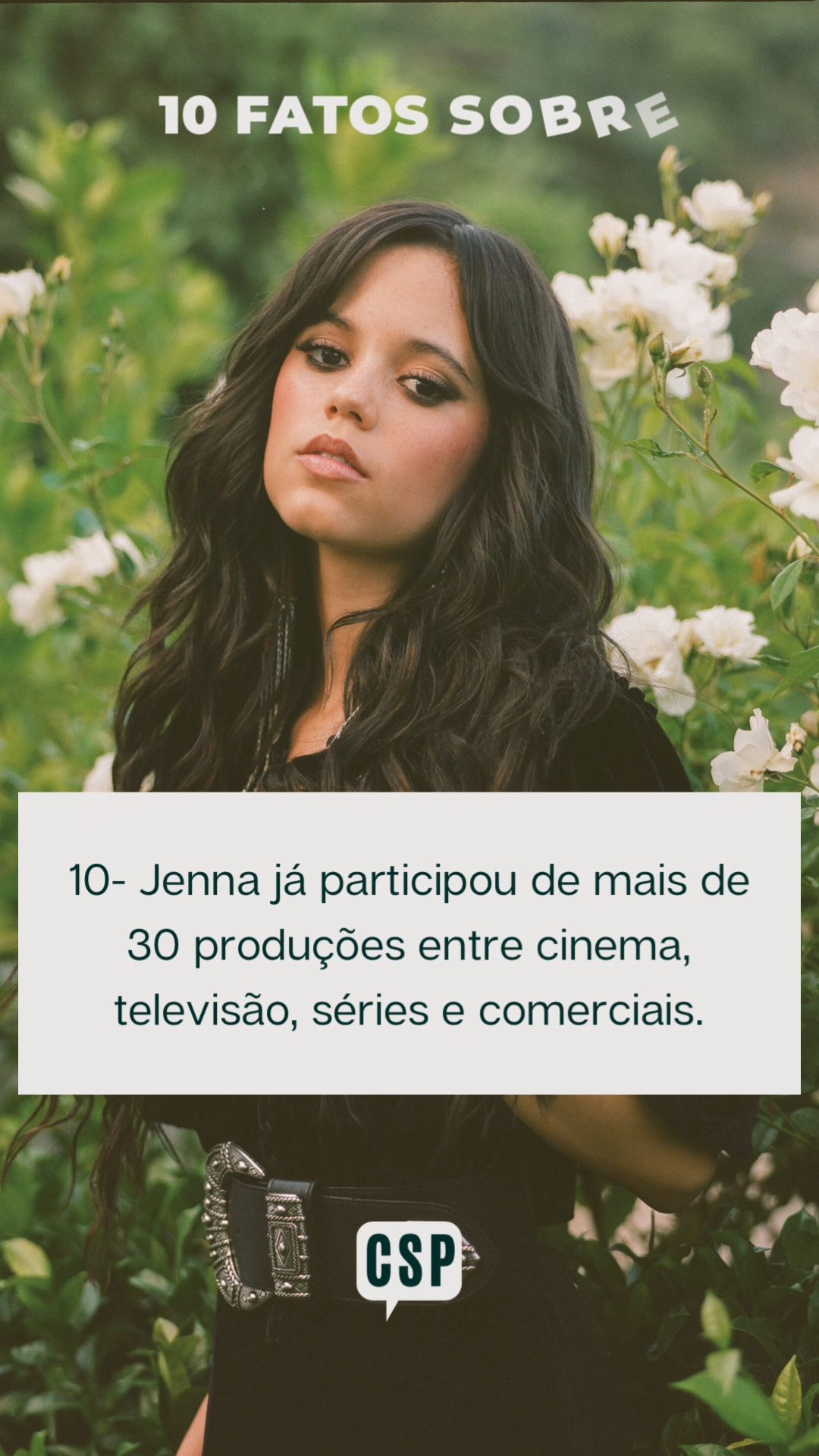 12 SEGREDOS/CURIOSIDADES QUE VOCÊ NÃO SABIA DE JENNA ORTEGA DE ''WANDINHA''  