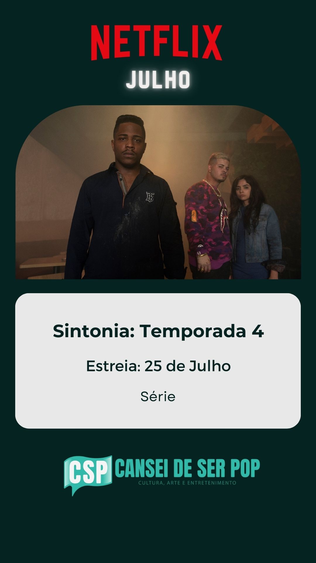 O que sai da Netflix em julho de 2023