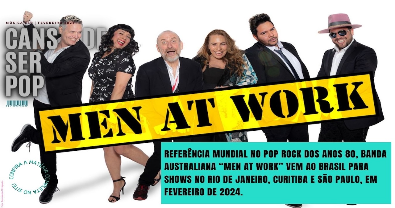 Men At Work anuncia turnê no Brasil em 2024