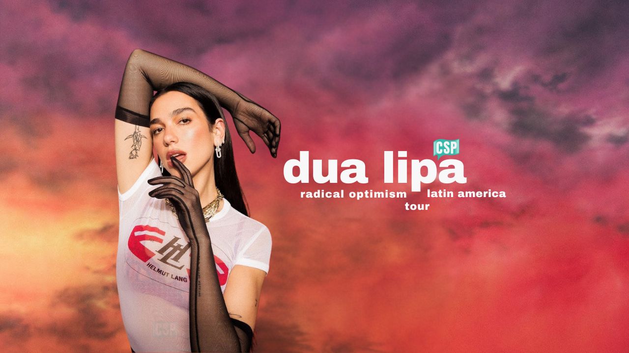 Dua Lipa traz a turnê Radical Optimism para São Paulo e Rio de Janeiro em novembro de 2025