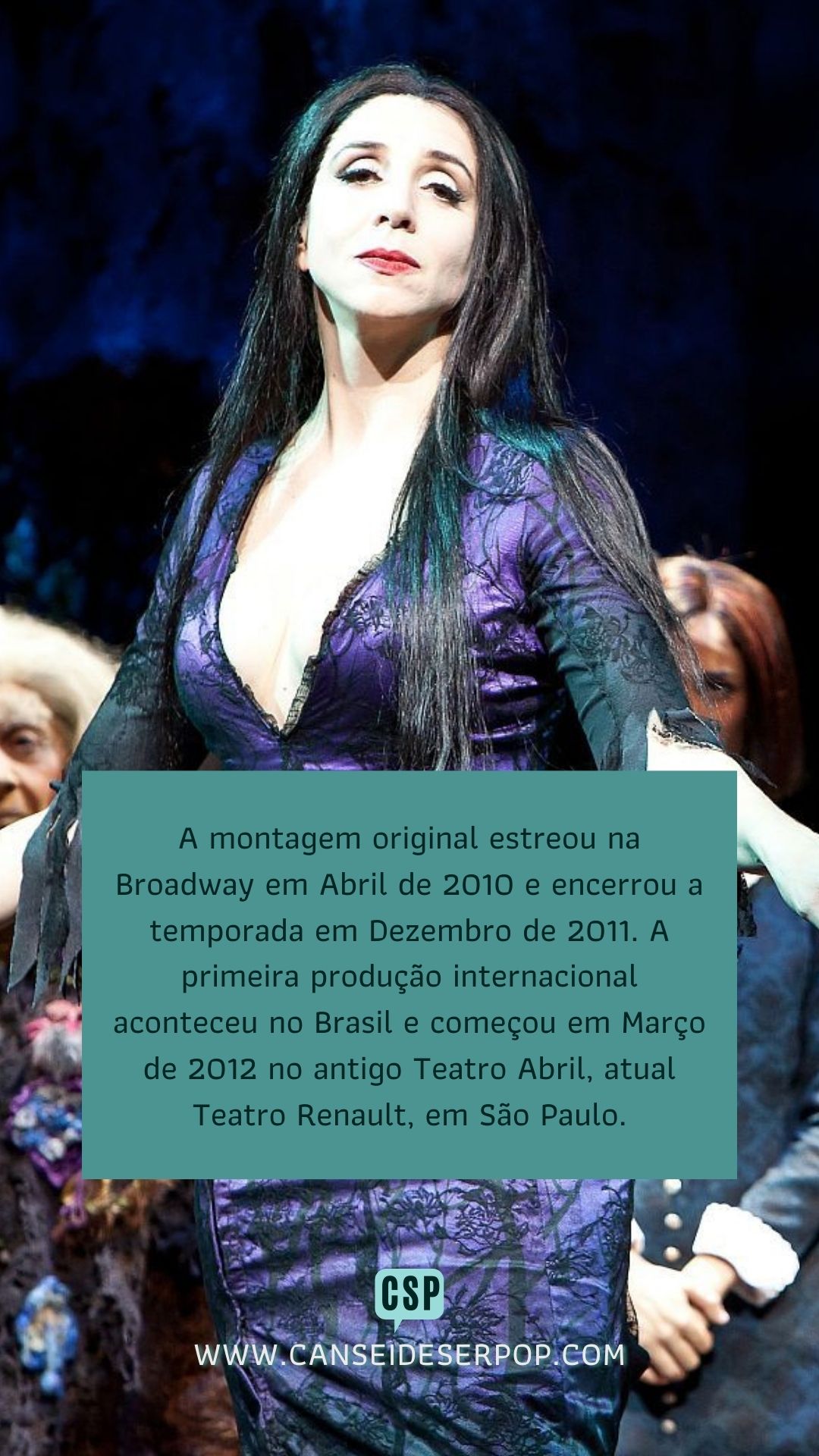 Conheça o elenco de A Família Addams, que fará temporada no Teatro  Renault - A Broadway é Aqui!