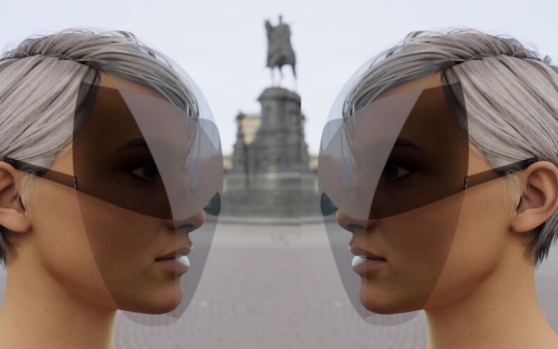 Designer propõe protetor facial futurista